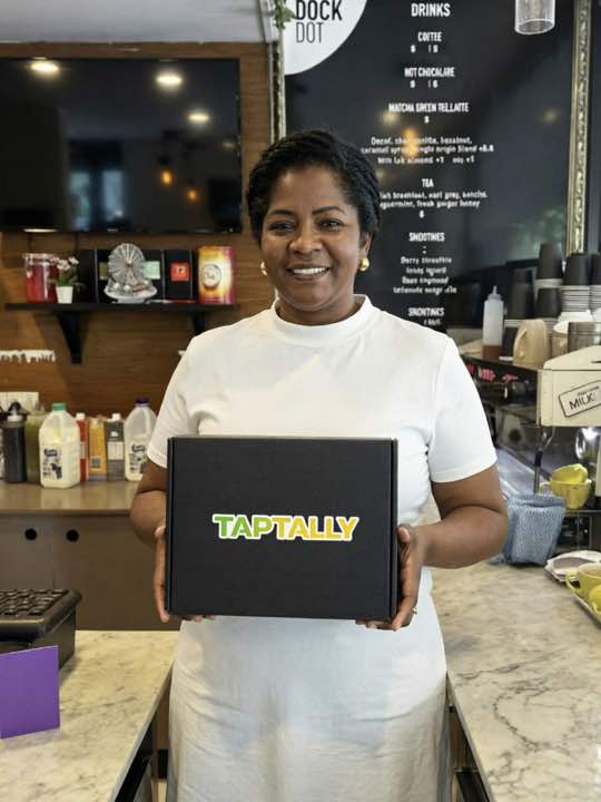 TapTally merchant using the loyalty program