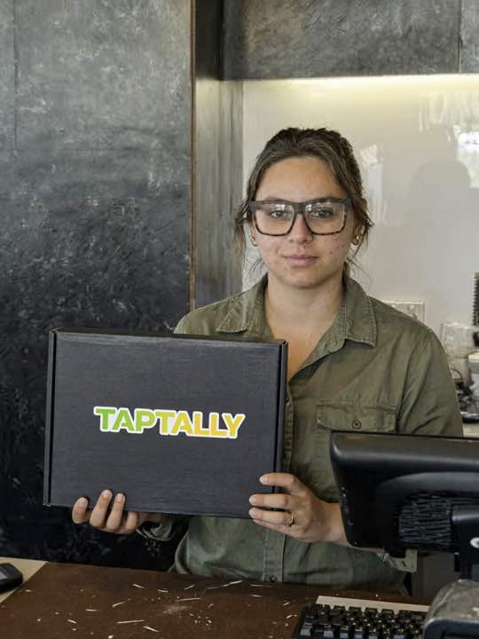 TapTally merchant using the loyalty program